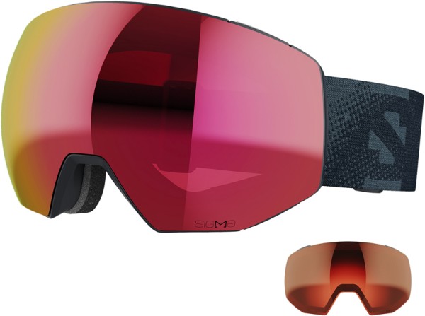 RADIUM PRIME SIGMA Schneebrille 2025 ebony/sigma poppy red 
