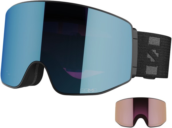 SENTRY PRIME SIGMA Schneebrille 2025 black/universal sigma sky blue 