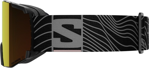 S/VIEW Goggle 2025 black/universal mid red 