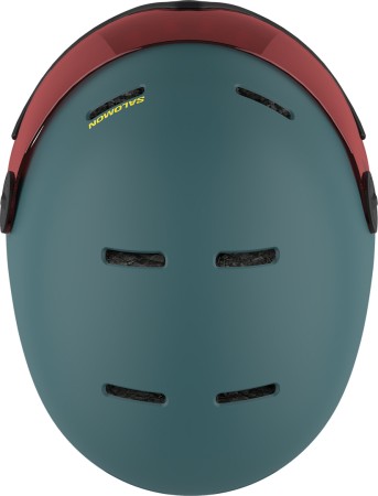ORKA VISOR Helm 2025 north atlantic/universal flash red 