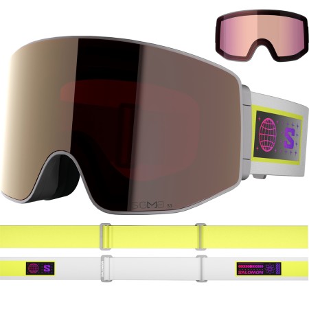 SENTRY PRIME SIGMA Schneebrille 2025 grey violet/sigma gun metal 