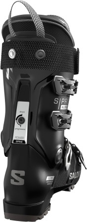 S/PRO ALPHA 110 Ski Schuh 2025 black/dark grey metallic/black 