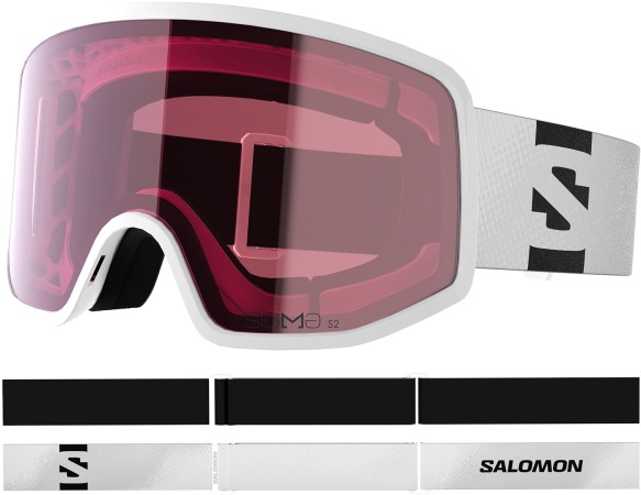 SENTRY PRO S SIGMA Schneebrille 2026 white/sigma silver pink 