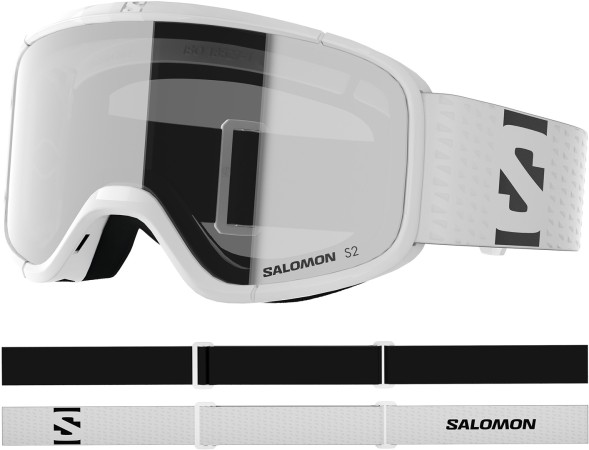 AKSIUM 2.0 S Schneebrille 2026 white/super white 