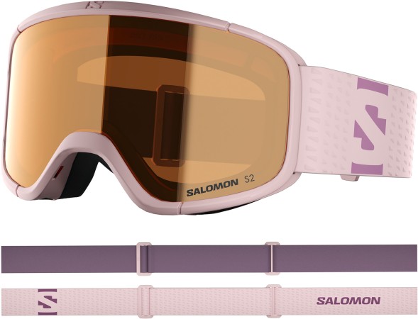 AKSIUM 2.0 S ACCESS Schneebrille 2027 heavenly pink/tonic orange 