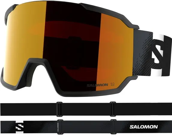 S/VIEW 3 ML Goggle 2026 black/mid red 