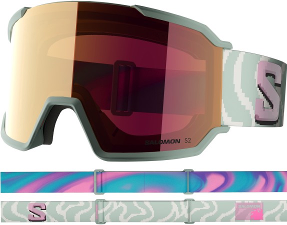 S/VIEW 3 ML Goggle 2026 iceberg green/ruby 