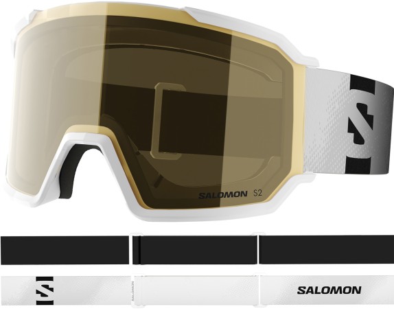 S/VIEW 3 ACCESS Schneebrille 2026 white/gold 