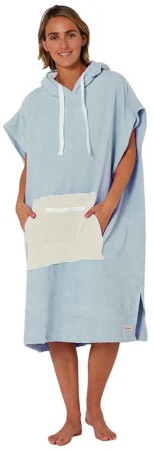 LADIES DAYDREAM HOODED Poncho 2026 pale blue 
