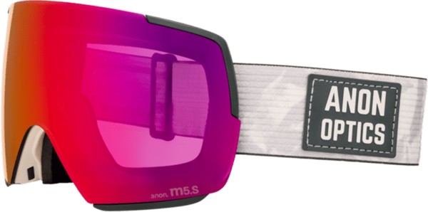 M5S MFI Schneebrille 2026 sediment/perceive sunny red 