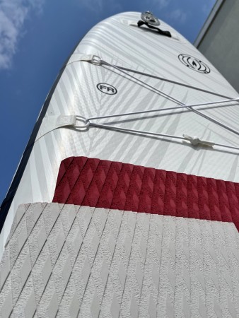 SILVER ALLROUND 10,10x32 SUP 2023 red inkl. 3PC CARBON Paddel 