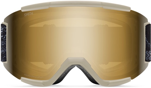 SQUAD Goggle 2026 chalk space invader/chromapop sun black gold mirror 