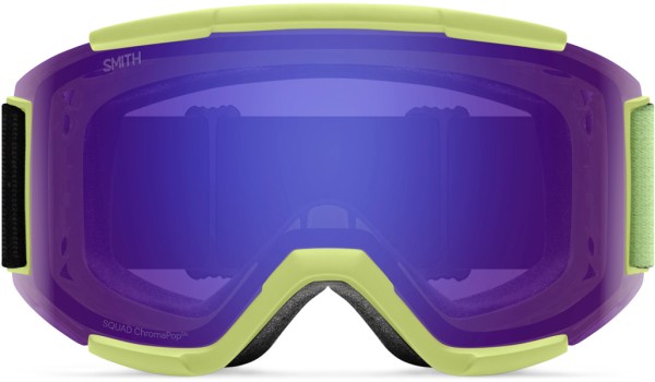 SQUAD Schneebrille 2026 serpentine/chromapop everyday violet mirror 