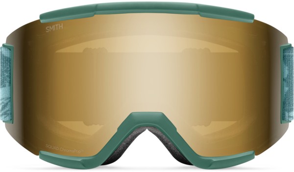 SQUAD Goggle 2026 cactus zine/chromapop sun black gold mirror 