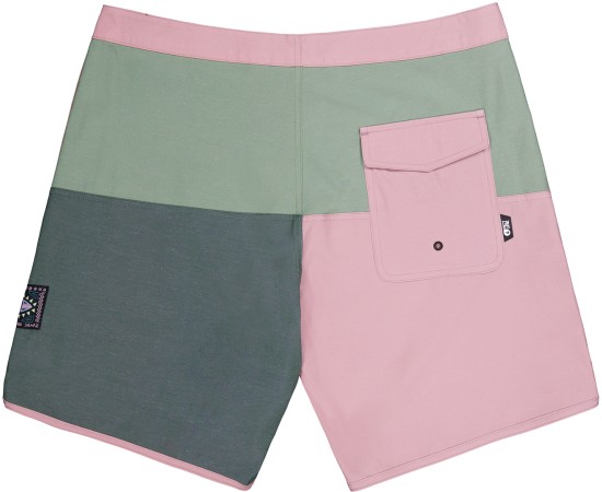 ANDY HERITAGE SOLID 17 Boardshort 2024 green spray 