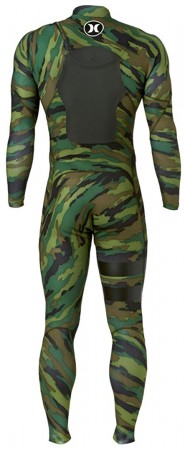 FUSION 302 CHEST ZIP Full Suit deepest green 