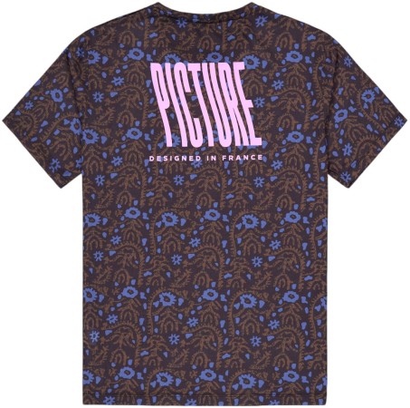 TIMONT PRINTED SS TECH T-Shirt 2025 ancolie print 