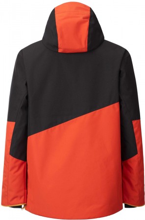 TRIFID Jacke 2022 black/pumpkin red 