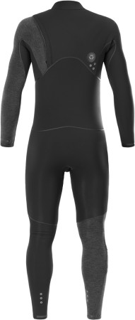 DOME 4/3 CHEST ZIP Full Suit 2022 black 