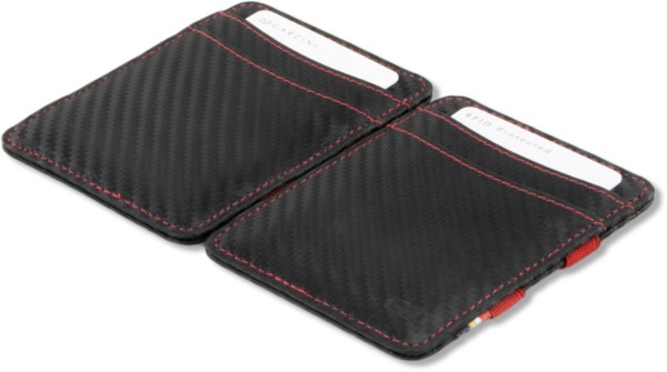 URBAN MAGIC WALLET RFID carbon red 