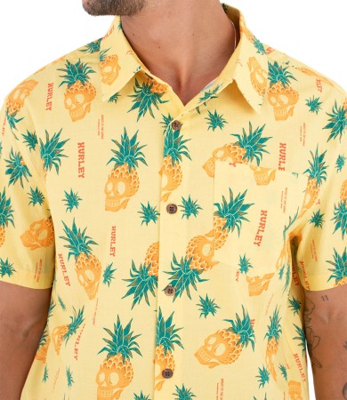 PRINTING PRESS PINEAPPLE Shirt 2026 egg shell 