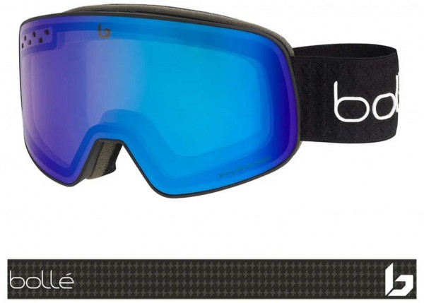 NEVADA Goggle 2026 black cross matte/phantom 