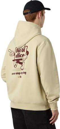 CARTOON LOGO RELAXED Hoodie 2025 gravel 