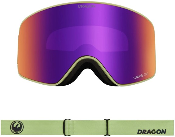 NFX MAG Goggle 2025 matcha/lumalens purple ion + lumalens midnight 