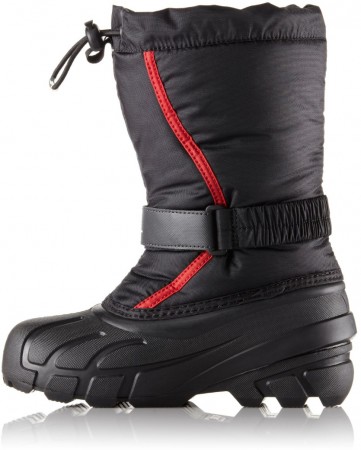 FLURRY YOUTH Stiefel 2019 black/bright red 
