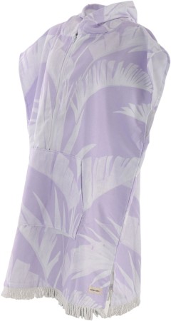 LADIES HOODED ZIP Poncho 2025 violet 
