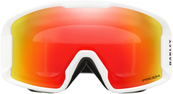 LINE MINER M Schneebrille 2025 matte white/prizm torch 