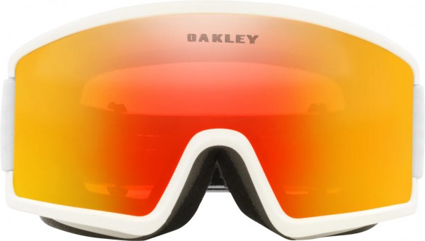 TARGET LINE L Schneebrille 2025 matte white/fire iridium 