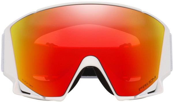 FLOW M Schneebrille 2026 matte white/prizm torch iridium 