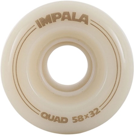 QUAD WHEELS 58mm/82a 4er Pack Rollenset pastel gold 