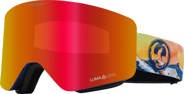 R1 Google 2026 pow collab 25/lumalens red ion + lumalens flashblue 