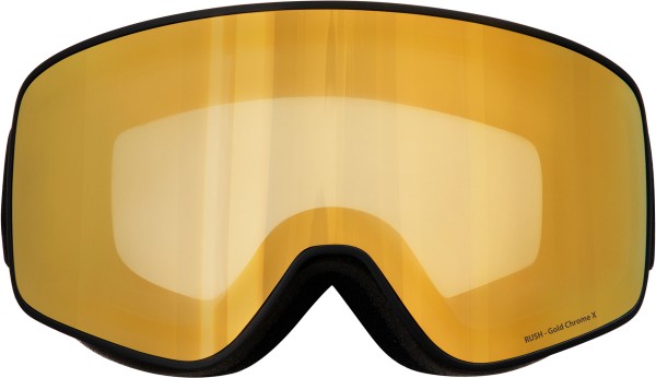 RED BULL RUSH Goggle 2026 black/orange gold mirror photochrome 