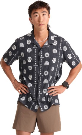 BLESS UP TRAIL Hemd 2026 black print 