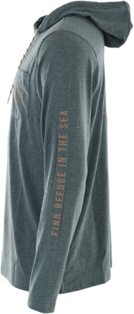 TIPPET POCKET HOODED LS Lycra 2025 deep sea 