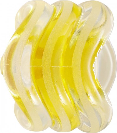 DNA FORMULA Longboard 4er Rollenset 2021 clear with yellow hub 