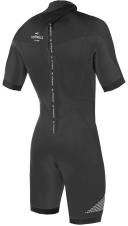 FIGHTER OYSTERPRENE 2/2 BACK ZIP Shorty 2024 black 