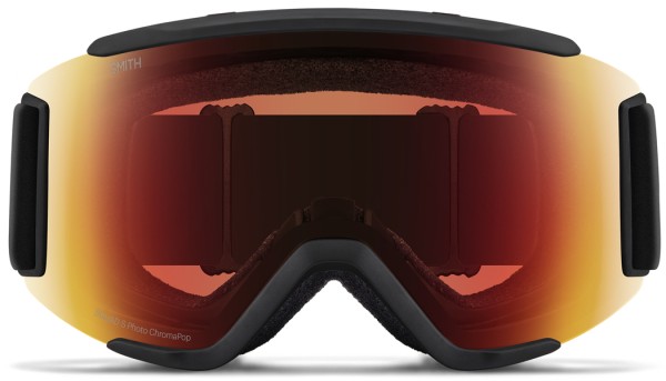 SQUAD S Goggle 2026 black/chromapop pro photochromic red mirror 