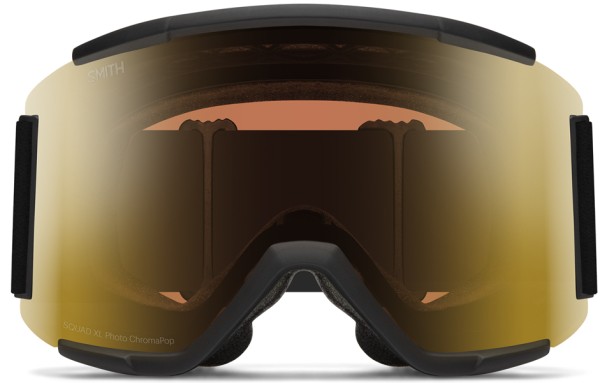 SQUAD XL Goggle 2026 black/chromapop pro photochromic gold mirror 