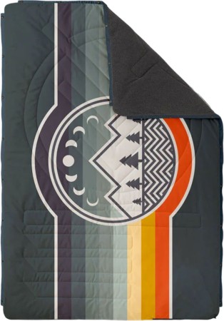 FLEECE 4in1 Decke 2025 camp vibes greengabel 