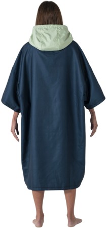 MICRO FLEECE Poncho 2025 ocean navy/cameo green 