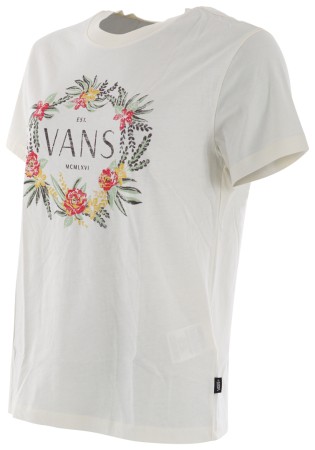 WREATH OF FLOWERS BFF T-Shirt 2024 antique white 