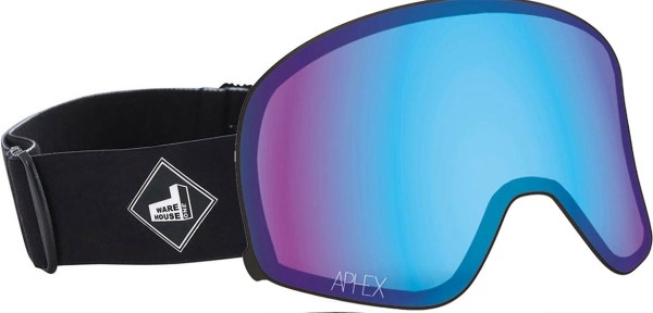 VIRGO THE ONE EDITION Magnet Goggle 2026 black strap/photochromatic revo blue 