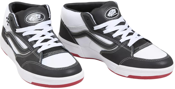 SKATE ZAHBA MID Shoe 2024 black/white/red 