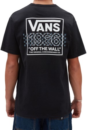 OFF THE WALL CHECKER T-Shirt 2024 black 