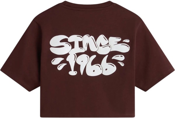 BUSTED TYPE CREW CROP II T-Shirt 2025 bitter chocolate 