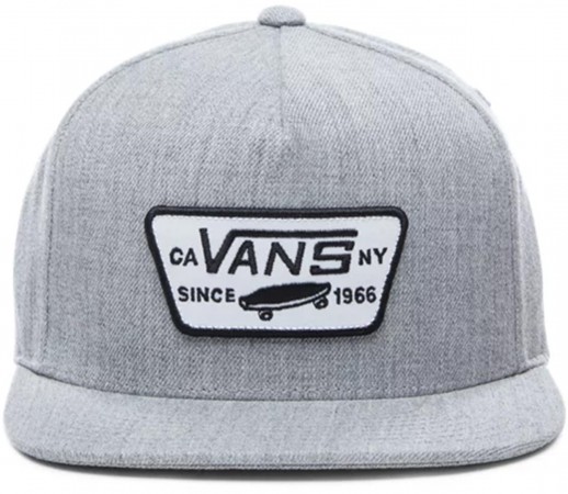 FULL PATCH Snapback Cap 2025 heather grey 